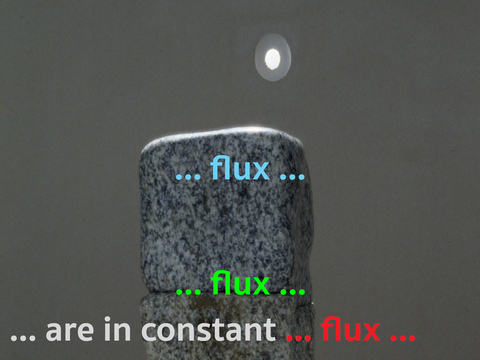 Hanging and Lancing – Broken Cobblestone contingency granite, sheetrock