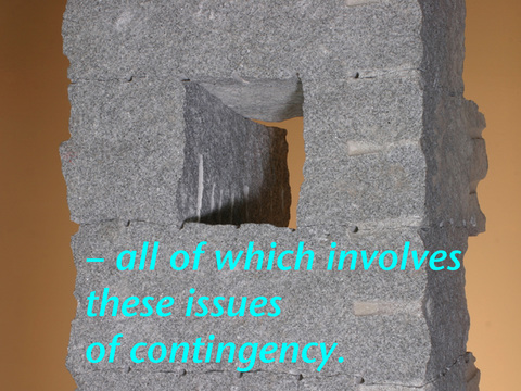 Obverse – Two Tons (detail) contingency granite