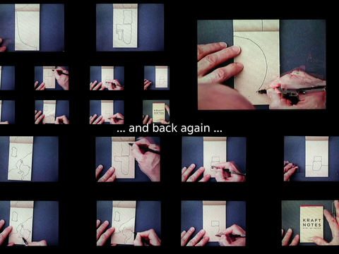i stopped because the paper ran out (video capture collage #4) contingency video