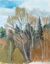 Sam Thurston Marjorie Kramer's paintings oil on panel