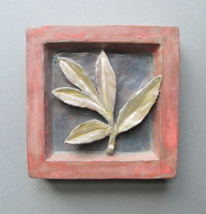 Sam Thurston Shadowboxes and Other Experimental Relief Ideas glazed clay
