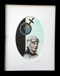 Sandra Vucicevic HPN 2012 - Westchester County Airport - "BEYOND FLIGHT" Mixed media on paper