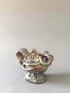  Bronze + Clay + Plexi Glazed Stoneware