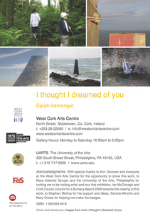 Sarah Iremonger I thought I dreamed of you 2009-10 