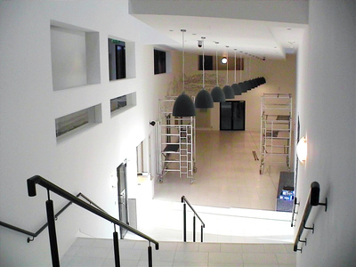 Sarah Iremonger Upside-down Mountains 2003 Site view