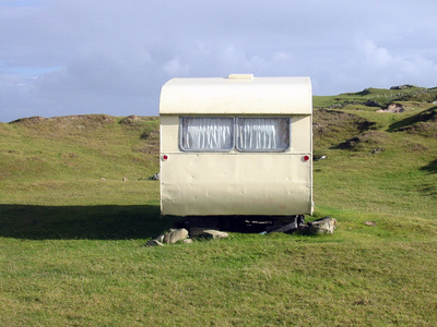 Sarah Iremonger Caravans 2004 Photograph printed on epson glossy photo paper