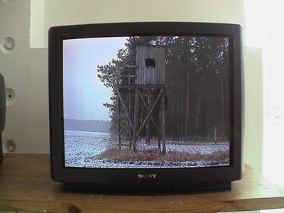 Sarah Iremonger The Hunting Box Party 2003-21 Video, TV monitor