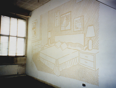Sarah Iremonger Murals 2000-02 Acrylic paint on wall