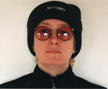 Sarah Iremonger Nothing & The Quandary of Painting 1998-2003 Hat, embroidered name tag