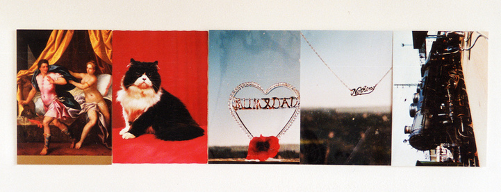 Sarah Iremonger Nothing & The Quandary of Painting 1998-2003 Found postcards, photographs