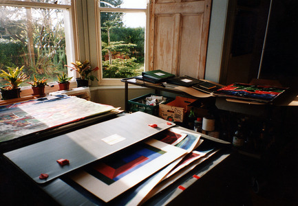 Sarah Iremonger Nothing & The Quandary of Painting 1998-2003 Mixed media, portfolios, labels