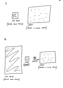 Sarah Iremonger Nothing & The Quandary of Painting 1998-2003 Pen on paper