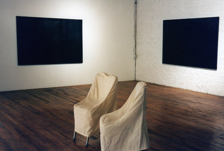 Sarah Iremonger Paintings 1994-97 Oil on canvas on board (both)