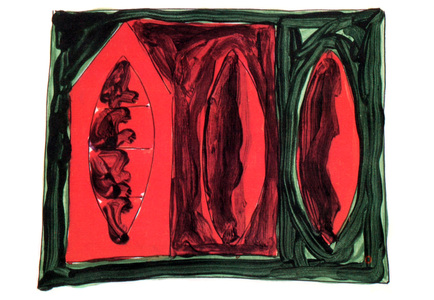Sarah Iremonger Paintings 1990-93 Acrylic on paper