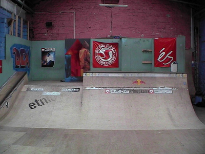 Sarah Iremonger Skate-park 2003 Photograph taken with a video camera