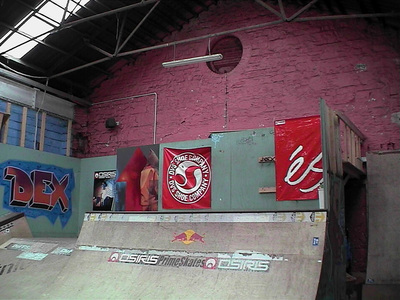 Sarah Iremonger Skate-park 2003 Photograph taken with a video camera