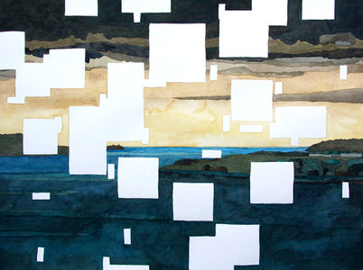 Sarah Iremonger Horizons 2014-22 Watercolour on paper