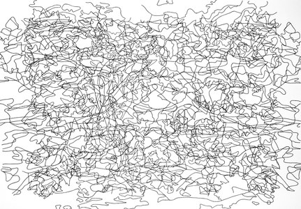 Sarah Iremonger Horizons 2014-22 Ink pen on paper
