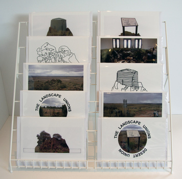 Sarah Iremonger Landscape Unions 2011-12 Photographs, images, text, card, envelopes, cellophane bags