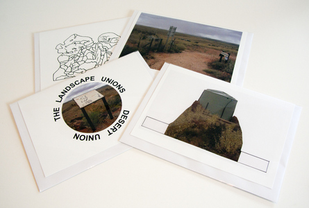 Sarah Iremonger Landscape Unions 2011-12 Photographs, images, text, card, envelopes, cellophane bags