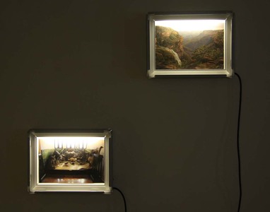Sarah Iremonger Landscape Unions 2011-12 Photographs printed on hahnemuhle photographic paper, light boxes