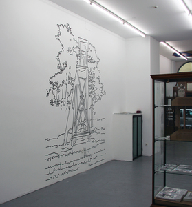 Sarah Iremonger The Hunting Box Party 2003-21 Wall painting