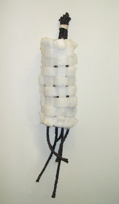 Sarah McDougald Kohn 2006 & Older Rope, glue, graphite, string & polyester foam batting