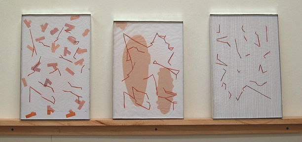 Sarah McDougald Kohn 2006 & Older Gouache & pencil on paper, encased in Plexiglas