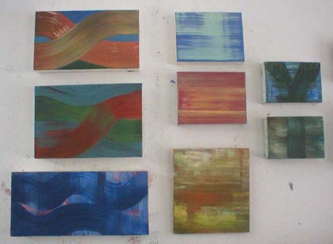 Sasha Chermayeff 1999 and Earlier oil on canvas