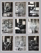 Sasja Lucas Monoprints Nonettes, Triptychs monoprints