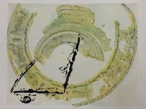 Sasja Lucas Collographs, 8 x 10 collograph print