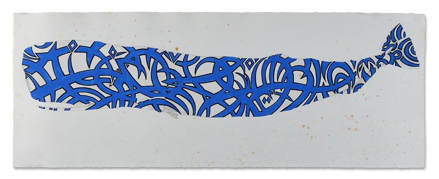 SCOTT KELLEY  OR, THE WHALE Watercolor, gouache and ink on paper