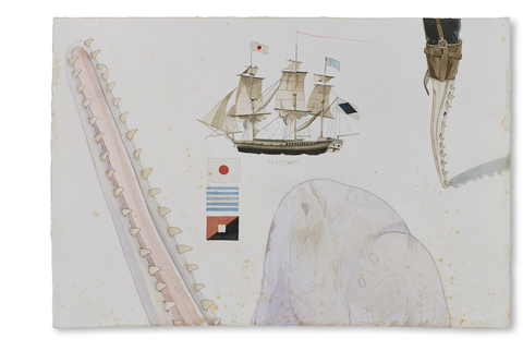 SCOTT KELLEY  OR, THE WHALE Watercolor and gouache on paper