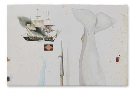 SCOTT KELLEY  OR, THE WHALE Watercolor and gouache on paper