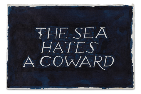 SCOTT KELLEY  OR, THE WHALE Ink on paper