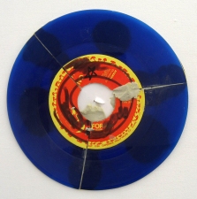 Scott Marvel Cassidy Sculpture Vinyl 45, epoxy.