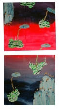 Michelle Scourtos Small works 2012 collage
