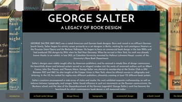 George Salter: A Legacy of Book Design online exhibition