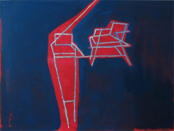 SHARON L. BUTLER 2008 oil on canvasboard