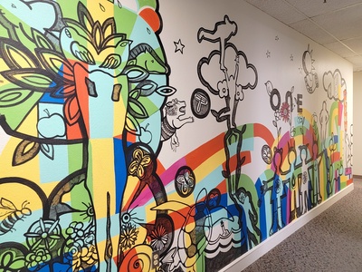 Shawn Turung                            multi media fine art Murals 