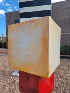 Shawn Turung                            multi media fine art Bernalillo County, New Mexico / Public Art Collection shown: paint loss, dmage to surface