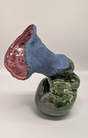  Ceramic Sculpture glazed stoneware