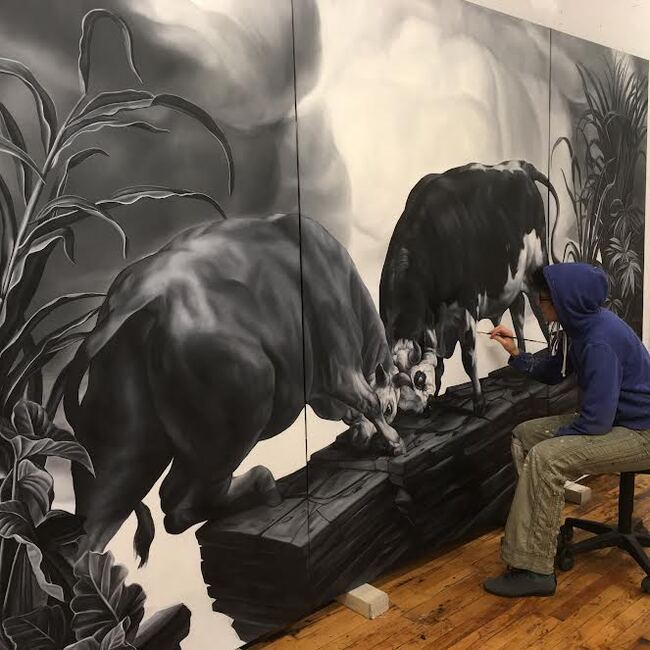 Shelley Reed Really big paintings 