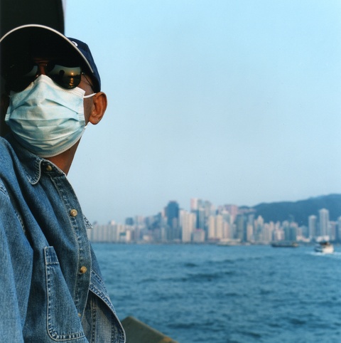 Man with Medical Mask, Kowloon 