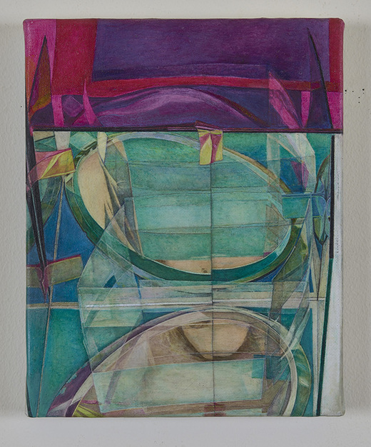  "Within Without"  2010 - Present  oil, pencil and wax on canvas