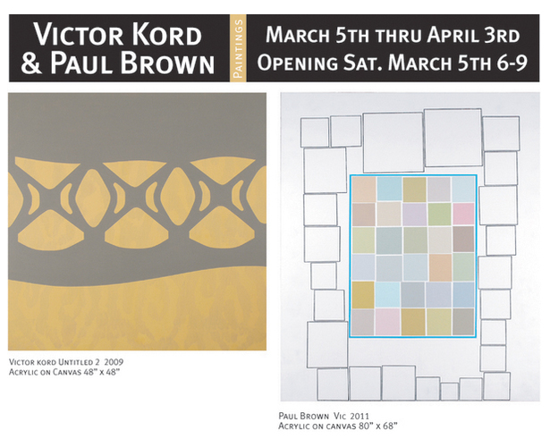 Victor Kord & Paul Brown: Paintings