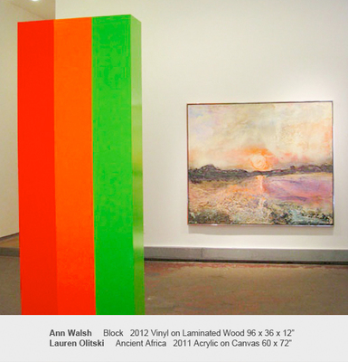 Sideshow Color And Edge: Lauren Olitski, Susan Roth, Ann Walsh - March 31 to May 6, 2012 