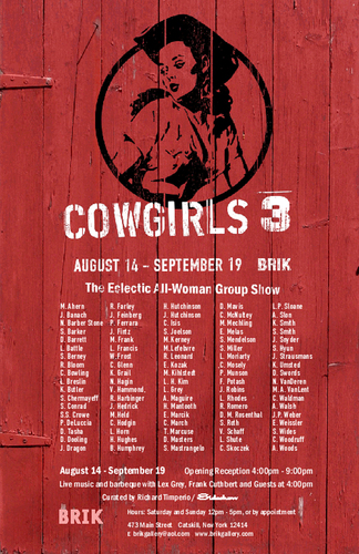 Sideshow Cowgirls3: The Electic All-Woman Group Show 