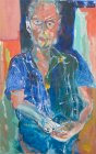 Sideshow Elizabeth Josephson oil on canvas
