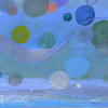  More Skies, Seas & Moons  Acrylic on Canson linen paper